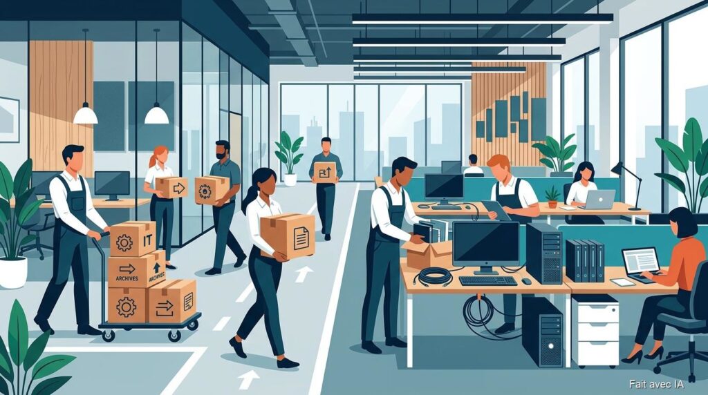 Déménagement de bureaux sans interruption d'activité : le guide complet pour 2026